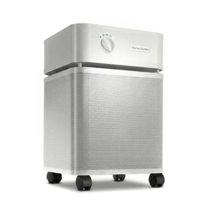 Sandstone Textured Austin Air purifier on a white background facing right 3/4