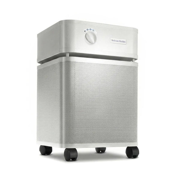 Sandstone Textured Austin Air purifier on a white background facing right 3/4