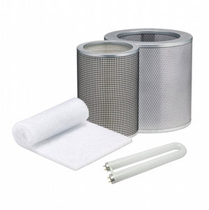 Airpura UV700 replacement filter kit — prefilter, carbon, HEPA, and UV germicidal lamp for the Airpura UV700 air purifier