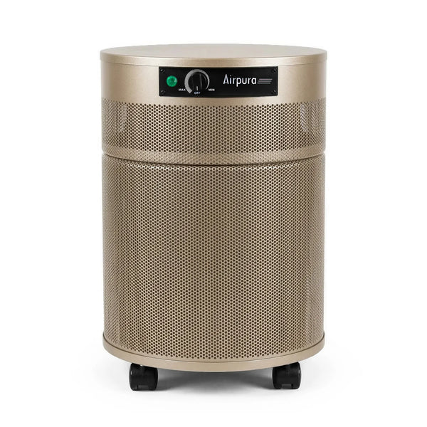 Airpura air purifier on a white background